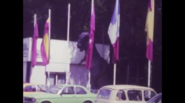 Sonnenbuhl, Almanya, Haziran 1978: Traumland eğlence parkındaki 1970 'lerin canlı sahnelerinin tarihi görüntüleri.