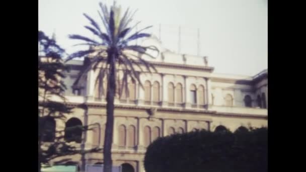 Palermo Italien Juni 1970 Historiska Bilder Från 1970 Talet Visar — Stockvideo