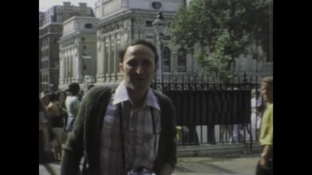 Londýn Velká Británie Květen 1975 Ročník 1975 Záběry Scénami Pohledy — Stock video