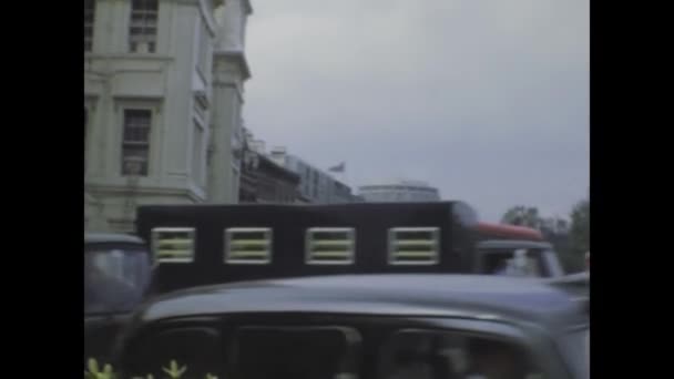 Londýn Spojené Království Květen 1975 Historické 1975 Záběry Zachycující Významný — Stock video
