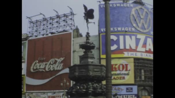 Londres Reino Unido Mayo 1975 Imágenes Históricas 1975 Que Capturan — Vídeos de Stock