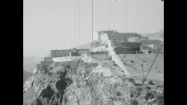 Provence Fransa Haziran 1960 Provenza Nın 1960 Lardaki Görkemli Panoramik — Stok video