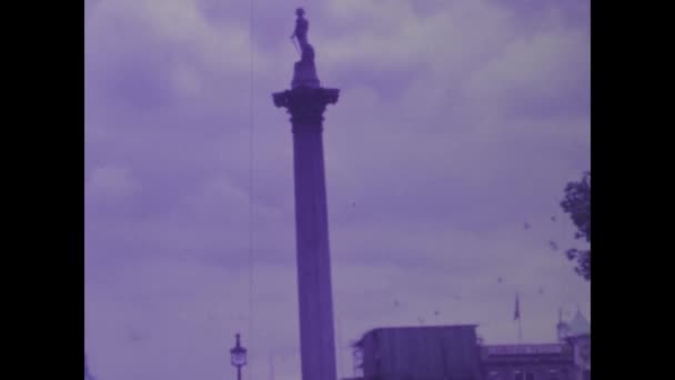 Дувр Велика Британія 1972 Вінтажні Кадри Пропонують Панорамний Вид Місто — стокове відео