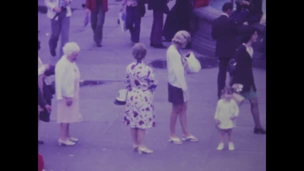 Dover Velká Británie Může 1972 Ročník Záběry Nabízí Panoramatický Výhled — Stock video