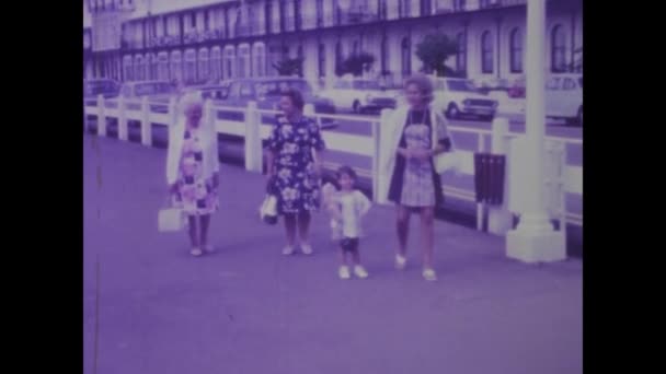 Douvres Royaume Uni Mai 1972 Des Images Vintage Offrant Une — Video