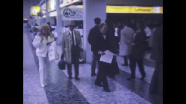 Krumpendorf Wrthersee Áustria Junho 1975 Filmagem Autêntica Dos Anos Dentro — Vídeo de Stock