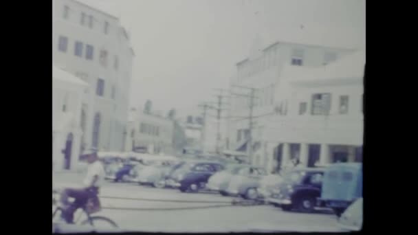 Habana Mayo 1975 Una Cautivadora Vista Ciudad Habana Los Años — Vídeos de Stock