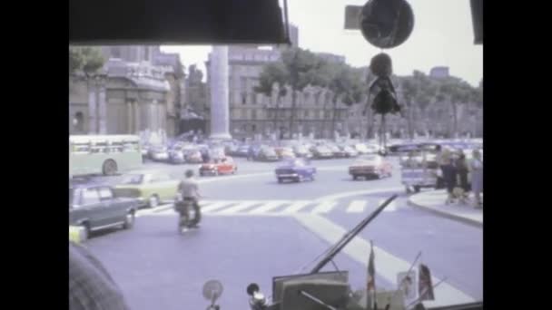 Roma Italia Maggio 1975 Riprese Degli Anni Tour Pullman Attraverso — Video Stock