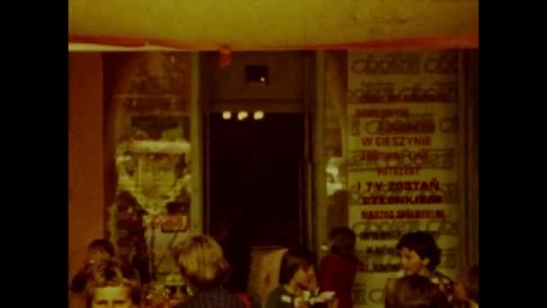 Грнбах Шниберг Австрия Август 1965 Винтажные Кадры Пейзажей Грнбаха Шниберга — стоковое видео