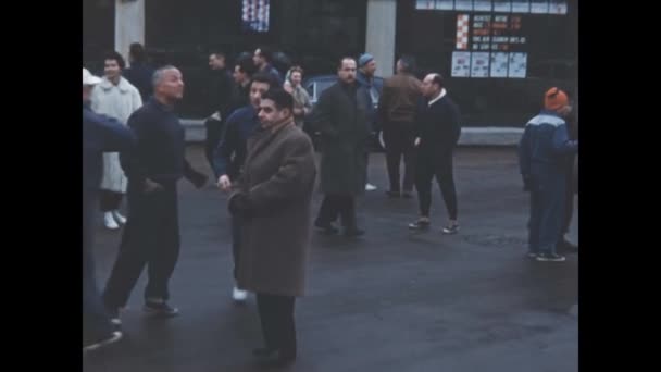 Paryż Francja Może 1959 Historyczne Nagrania 1959 Maratończyków Pomiędzy Paryżem — Wideo stockowe