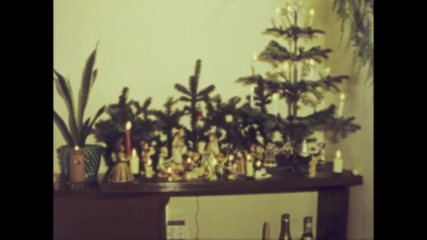 Βερολίνο Γερμανία Μάιος 1965 1970 Πλάνα Που Παρουσιάζουν Μια Παραδοσιακή — Αρχείο Βίντεο