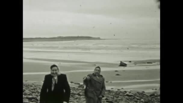 Dublin Ireland May 1955 Klidné Záběry Let Kdy Starší Lidé — Stock video