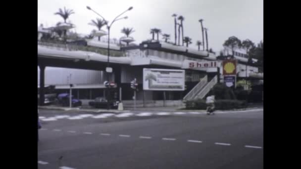 Nice France Június 1975 Lenyűgöző Jelenetek Nizzából Években Bemutatva Annak — Stock videók