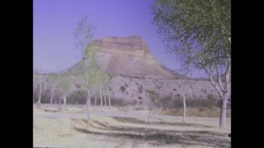 Büyük Büküm Ülkesi, ABD Haziran 1975: Big Bend Country 'deki doğal panoramaların 1970' lerdeki engebeli ve manzaralı manzaraları yakalama görüntüleri