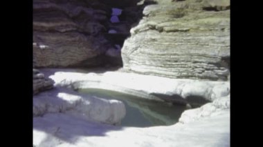 Big Bend Country, ABD 1975: Big Bend Country Ulusal Parkı 'nın 1970' lerdeki doğal manzara ve manzara güzelliğinin çarpıcı görüntülerini yakaladı.