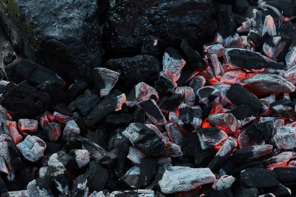 Charcoal Coals Fire — Stock Photo, Image
