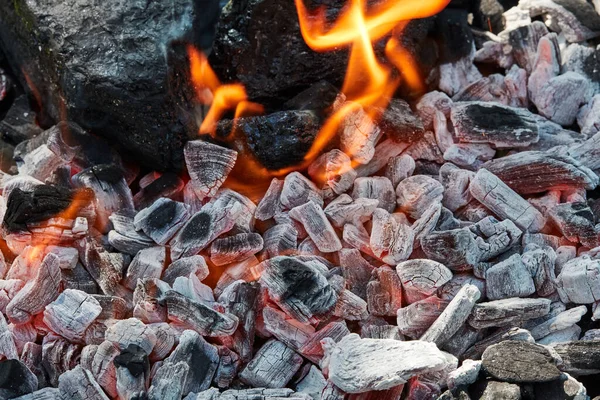Coals Grill Coals Fire — Stock Photo, Image