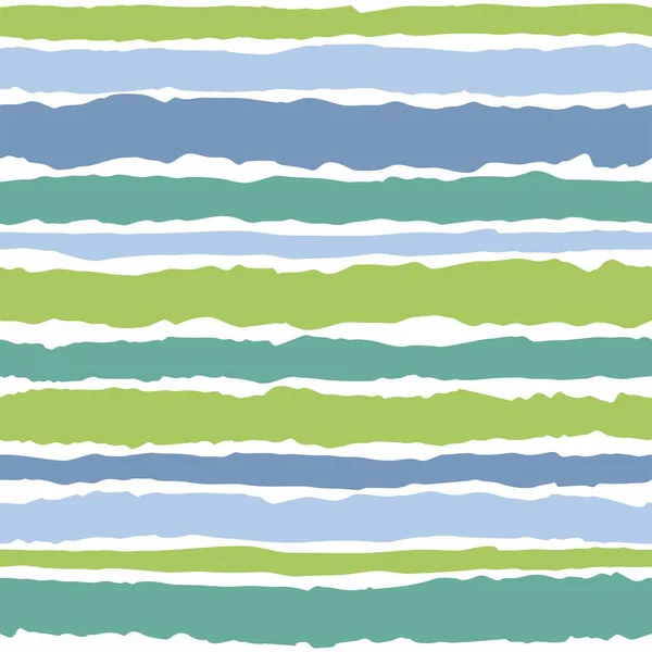 Tile Vector Pattern Mint Green White Stripes — Stock Vector