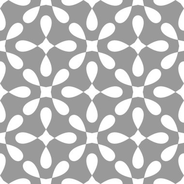 Tile grey and white vector pattern or seamless geometric background wallpaper