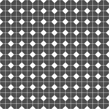 Tile vector pattern with grey, white and black background wallpaper