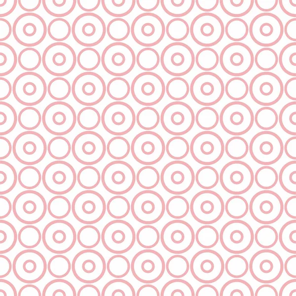 无缝隙的矢量图案 白色背景上有淡淡的粉红圆点 用于网站设计 瓷砖桌面墙纸 邀请函 婚纱或婴儿淋浴相册 艺术和剪贴簿 — 图库矢量图片