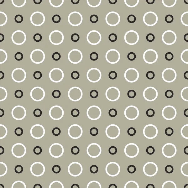 Векторный Рисунок Плитки Черно Белыми Точками Польки Сером Зеленом Фоне — стоковый вектор