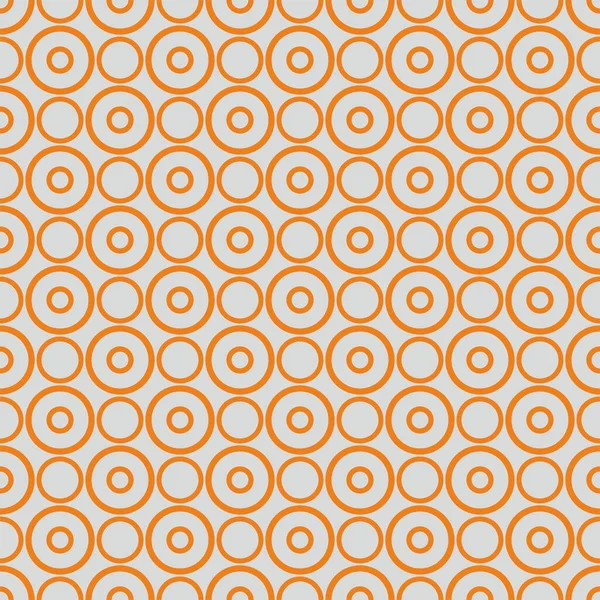Πλακάκια Διάνυσμα Μοτίβο Πορτοκαλί Πουά Γκρι Φόντο — Διανυσματικό Αρχείο
