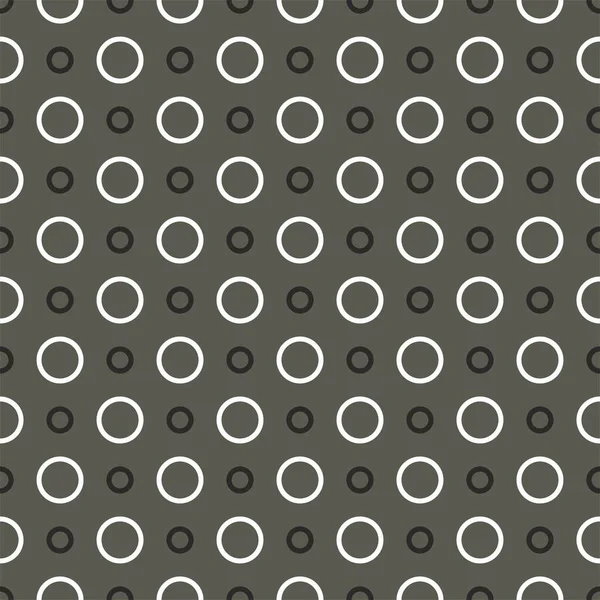 Tile Vector Pattern Black White Dots Pastel Mint Green Background — Archivo Imágenes Vectoriales