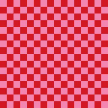 Fayansız vektör işaretli kalıp veya fayans duvar kağıdı için kırmızı ve pembe arkaplan