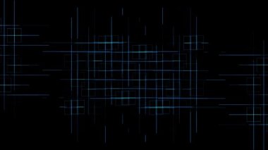 Renkli ızgaranın dinamik animasyonu. Canlandırılmış arkaplan, görüntüler