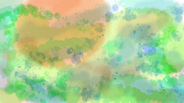 手绘彩色抽象水彩背景 纸张质感 — 图库矢量图片