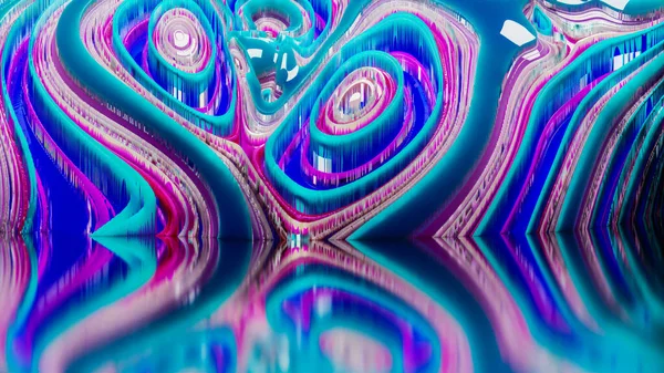 Procedurally generated whimsical deformations of the face fragment sculpture surface