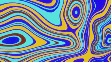 Biyolojik sıvının soyut döngü animasyonu. Animasyonsuz arkaplan, yaratıcı görüntüler