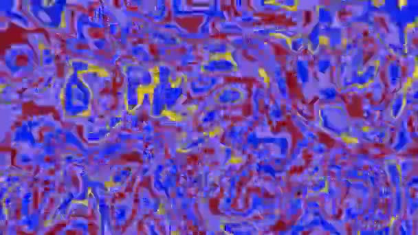 生物流体的抽象循环动画 动画无缝背景 移动创意镜头 — 图库视频影像