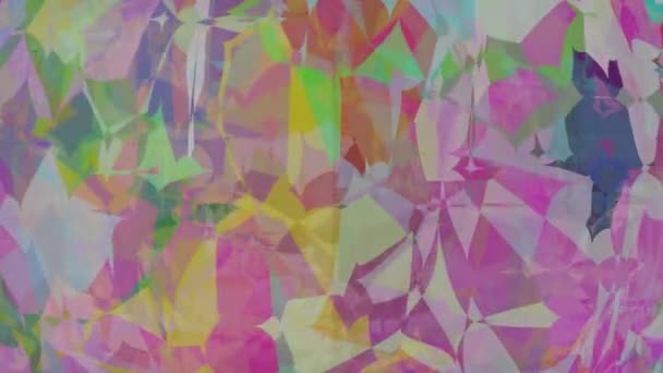 Abstract Seamless Looped Motion Animation Colored Watercolor Spots — Stock Video
