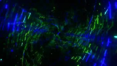 Bir siber neon ızgarasının soyut dinamik animasyonu. Arkaplan taşınıyor, Canlandırılmış duvar kağıdı, ekran koruyucu