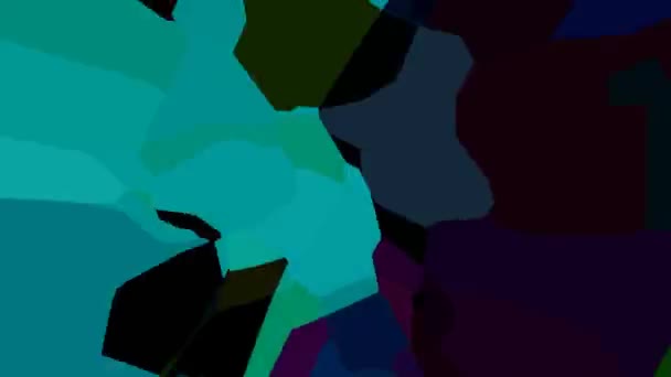 彩色条纹变换的无缝隙环动画背景 — 图库视频影像