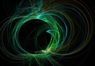 Çılgın mistik renkli ışık efektleri. Soyut ışık çizgilerinin inanılmaz kombinasyonları. Yaratıcı görüntüler