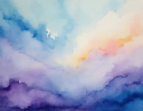 Kağıt desenli suluboya el boyası renkli soyut arkaplan