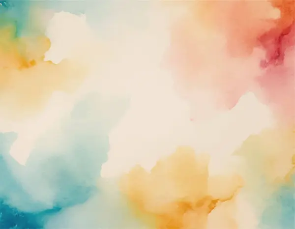 Kağıt desenli suluboya el boyası renkli soyut arkaplan