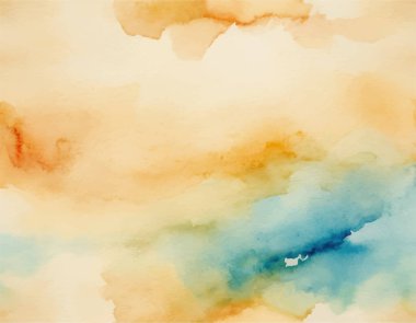 Kağıt desenli suluboya el boyası renkli soyut arkaplan