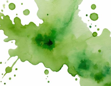 Açık yeşil el boyalı suluboya arka plan. Orijinal sanatsal çekimler