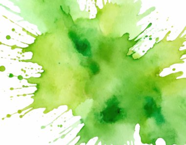 Açık yeşil el boyalı suluboya arka plan. Orijinal sanatsal çekimler