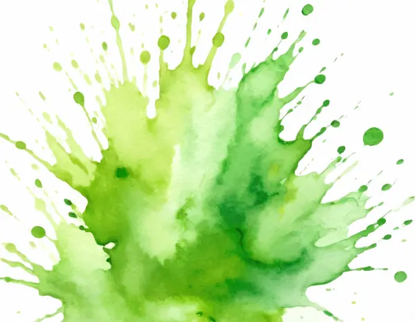 Açık yeşil el boyalı suluboya arka plan. Orijinal sanatsal çekimler