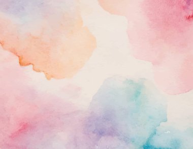 Kağıt desenli suluboya el boyası renkli soyut arkaplan