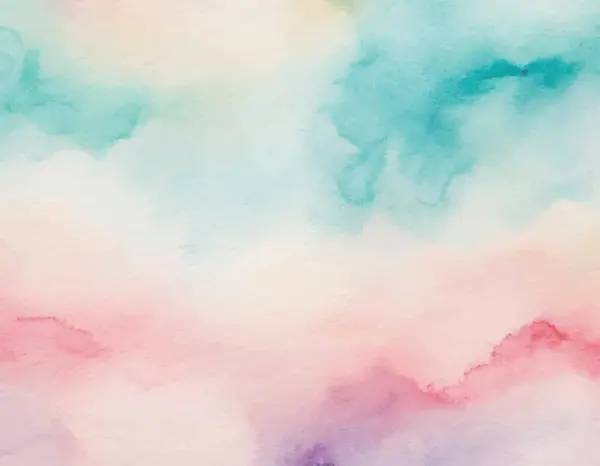 Kağıt desenli suluboya el boyası renkli soyut arkaplan