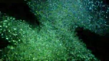  Neon ışıklı noktalar kasırgası. Kusursuz canlandırılmış arkaplan