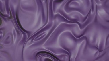 Yumuşak, yumuşak mavi renkli dalgaların yumuşak, kıvrımlı animasyonu. Zarif ve kusursuz hareket, arka plan ve dokular için mükemmel.