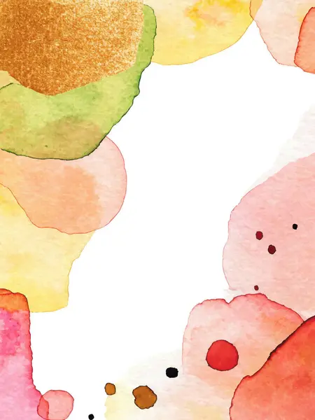 Soyut Parlak El Boyası Renkli Suluboya Arkaplanı. Sanatsal yaratıcı çalışma