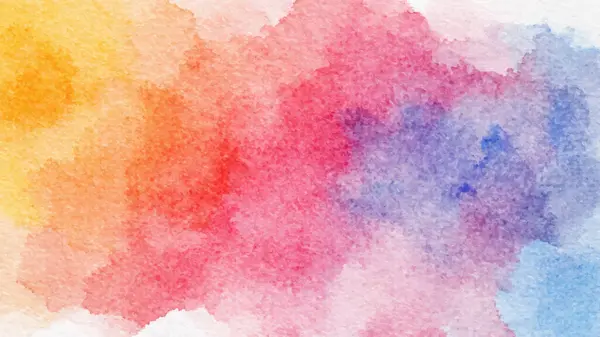 Soyut Parlak El Boyası Renkli Suluboya Arkaplanı. Sanatsal yaratıcı çalışma